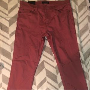 Dark Coral Pants